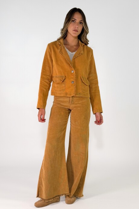 PANTALON PANA LENNON Mostaza