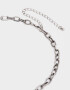 Collares Cortos Antique Silver Collar Corto Corazones Antique - Plateado Antique Silver