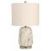 VELADOR DE MESA 1L E27 MARMOL BLANCO VELADOR DE MESA 1L E27 MARMOL BLANCO