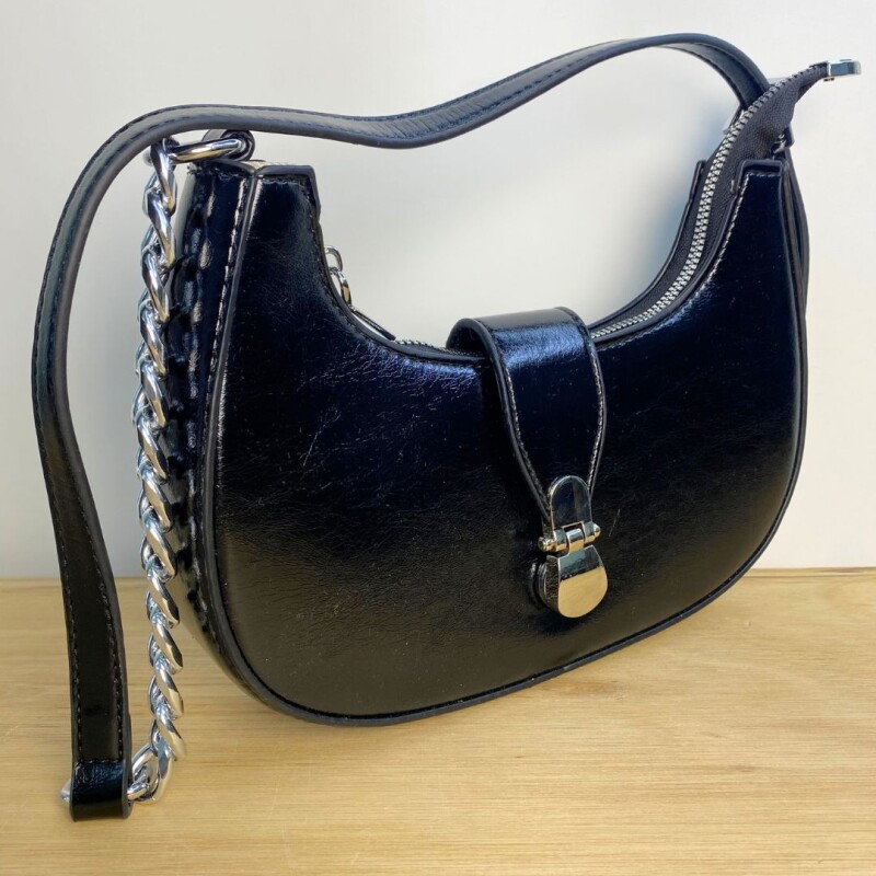 Cartera Pop Slowly Negro