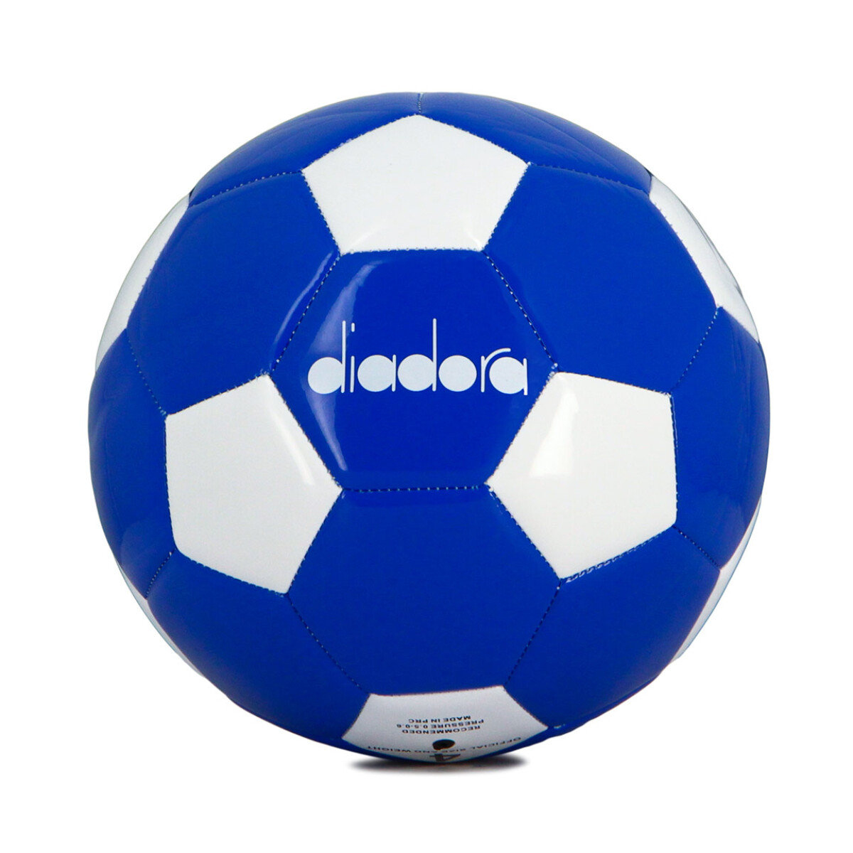 Diadora Pelota Futbol Qatar N°4 - Blanco-azul 