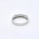 Anillo En Oro 18K Blanco Con Brillantes Anillo En Oro 18K Blanco Con Brillantes