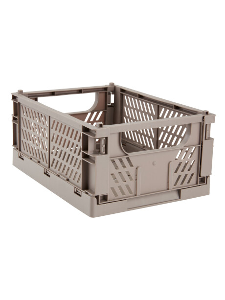 Cesta MILAS A25xL34xA15cm plegable gris Cesta MILAS A25xL34xA15cm plegable gris