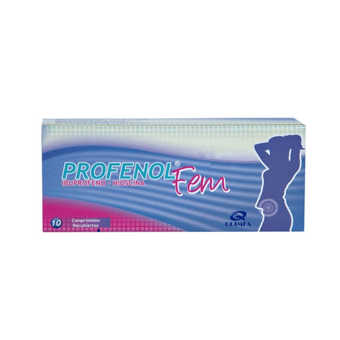 PROFENOL FEM CJ X 10 COMP. única