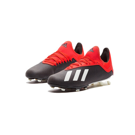adidas X 18.3 FIRM GROUND CLEATS Black/Red/White
