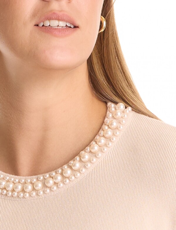 Buzo Perlas BEIGE