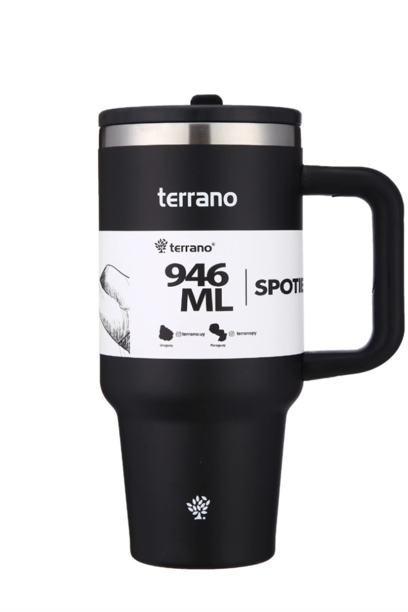 TERRANO SPOTIECUP TRITAN 946ML Negro