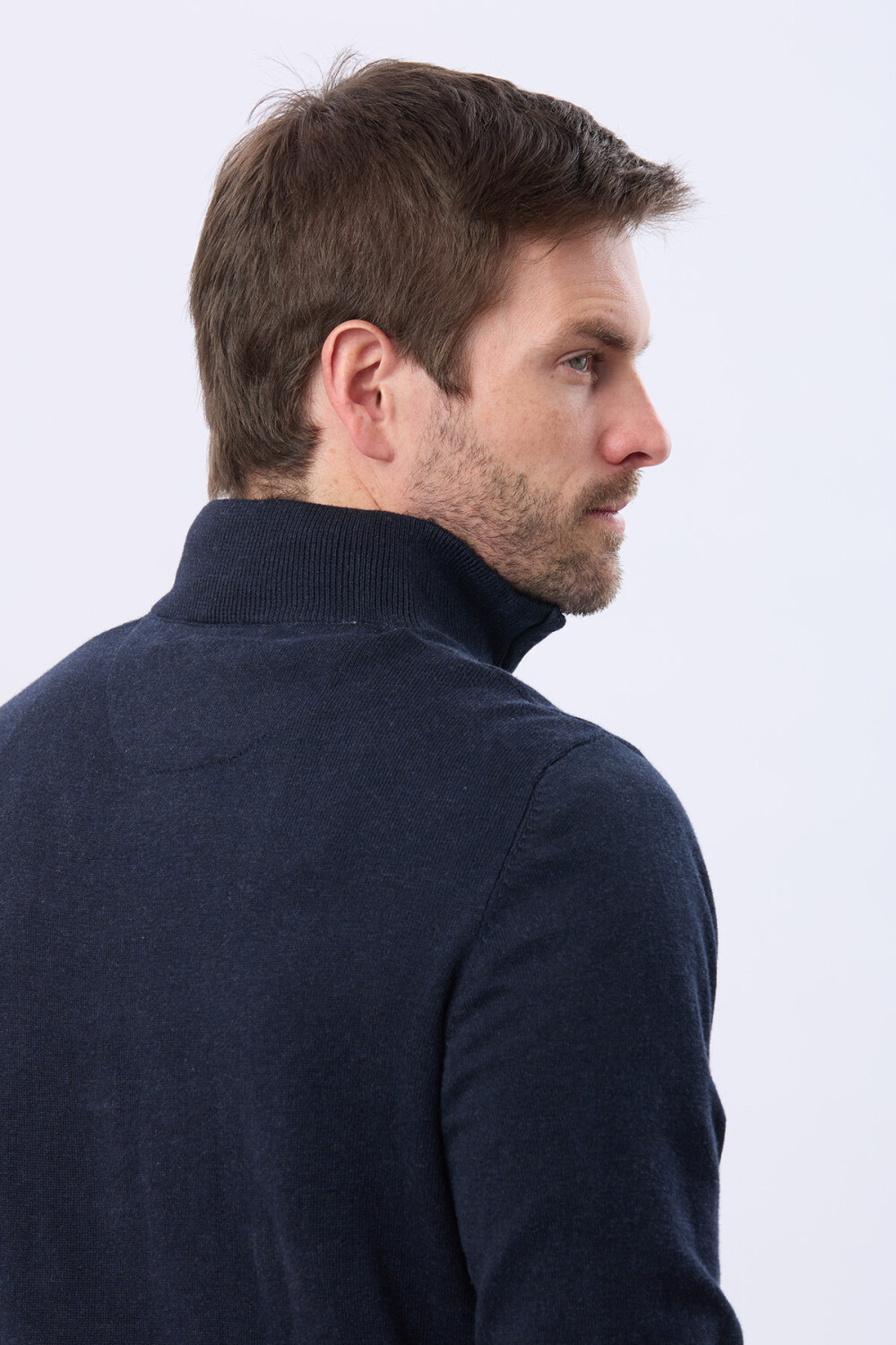 BUZO TEJIDO DE ALGODON Azul