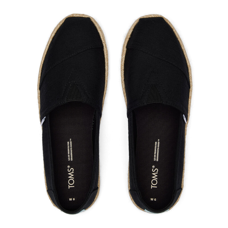 Alpargatas Rcl Ct Slb Alrope Esp Mujer Black