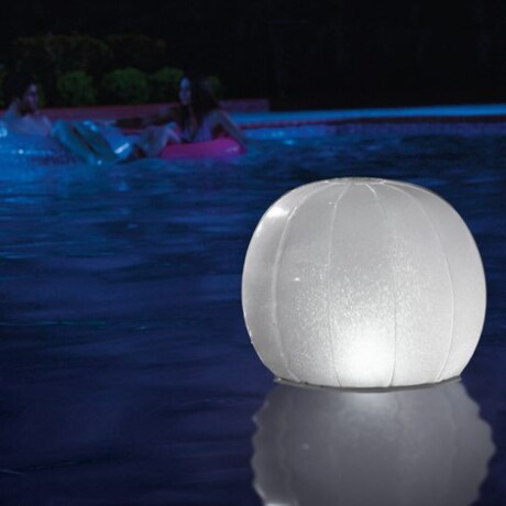 INTEX LAMPARA BOLA LED MULTICOLOR A BATERÍA FLOTANTE PARA PISCINAS Intex Lampara Bola Led Multicolor A Batería Flotante Para Piscinas