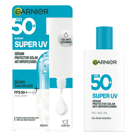 Protector Solar Garnier Super UV Anti Imperfecciones FPS50+ 40ml Protector Solar Garnier Super UV Anti Imperfecciones FPS50+ 40ml