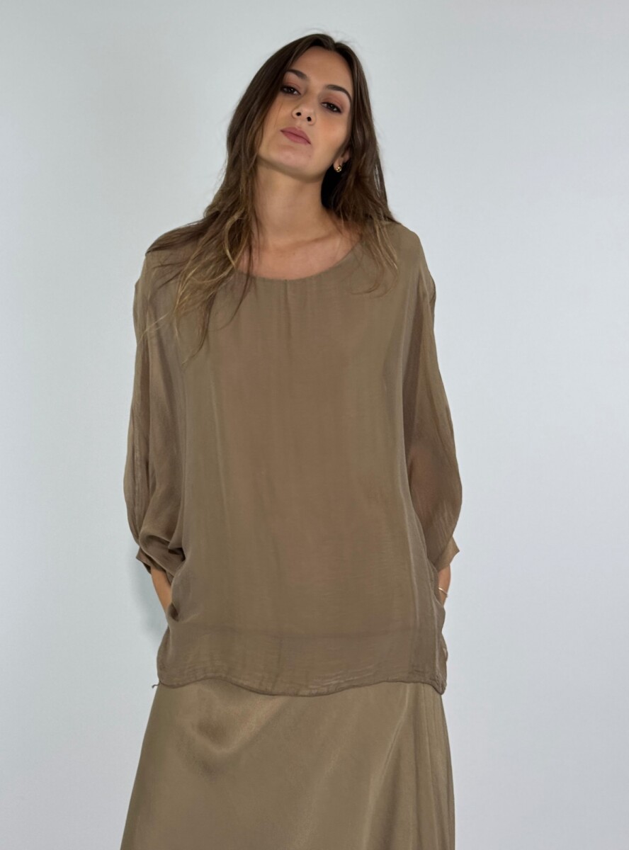 BLUSA MAIARA - BEIGE 