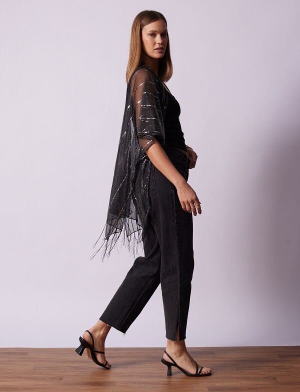 Kimono Night GRIS OSCURO