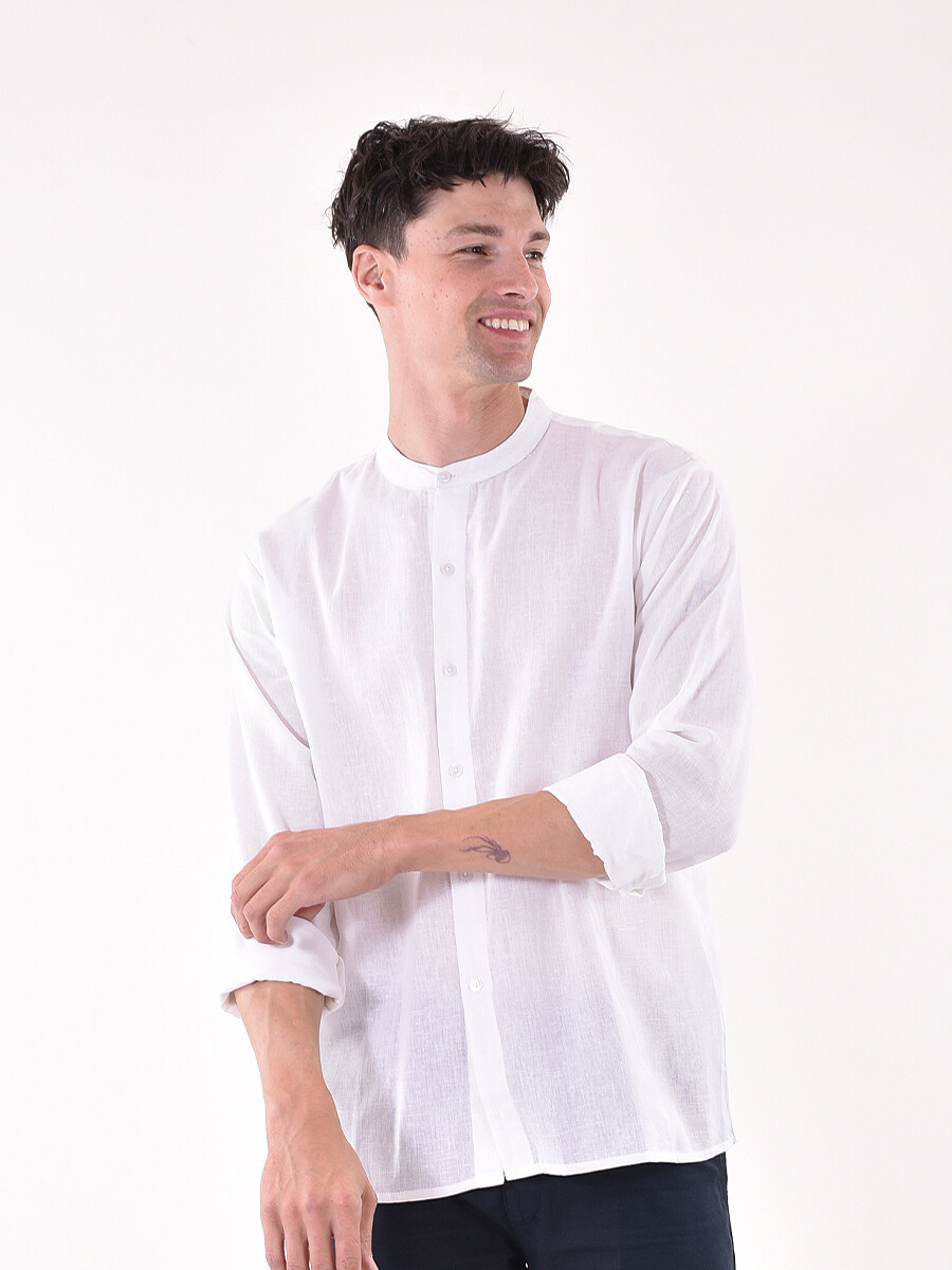 CAMISA ZAKYNTHOS - BLANCO 