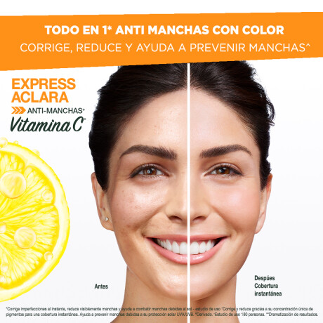 Crema Hidratante Express Aclara con Color FPS50 Garnier 40g 001