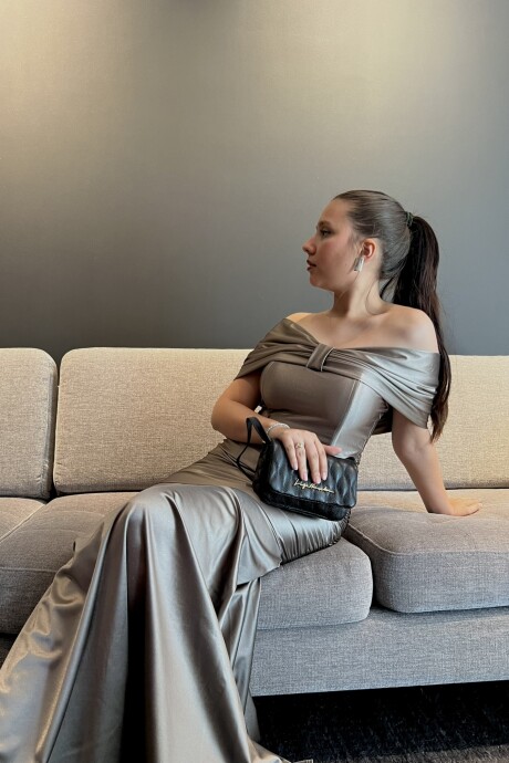 Vestido Helena Gris