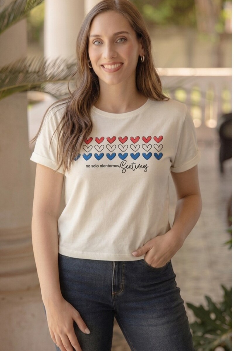 Remera PARAGUAY. Natural.
