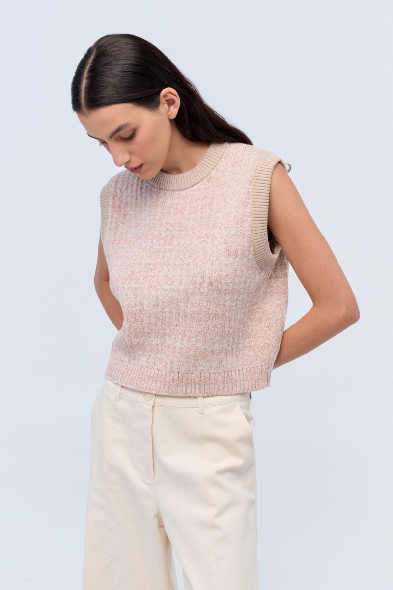 Chaleco Windsor Rosa