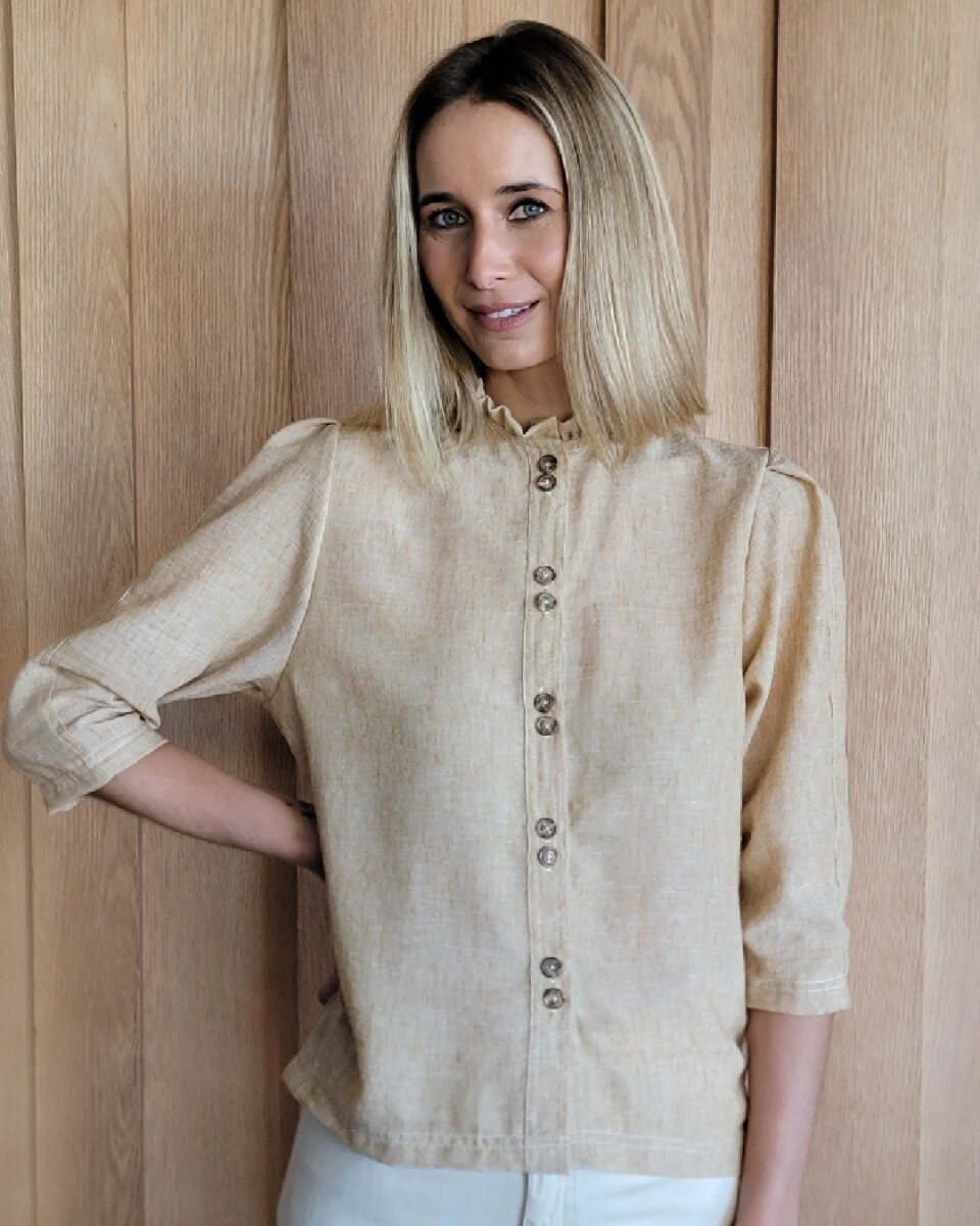 Camisa Carlotta 2.0 - Maíz 