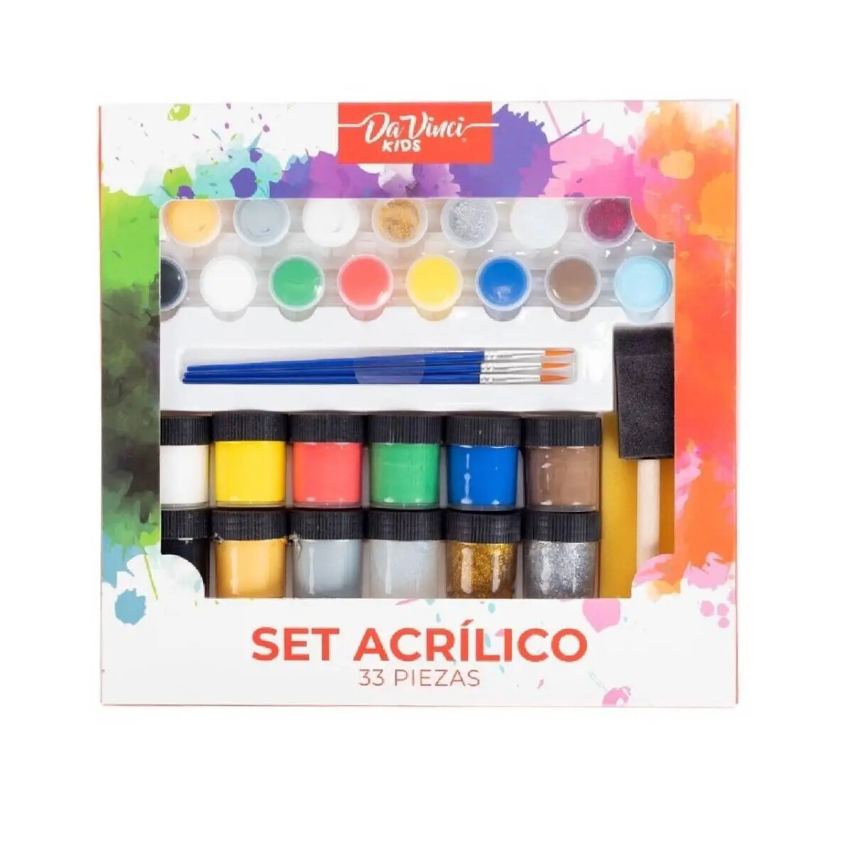 Set Da Vinci kids Acrilico 33 pcs 