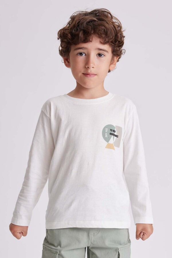 Remera manga larga Crudo