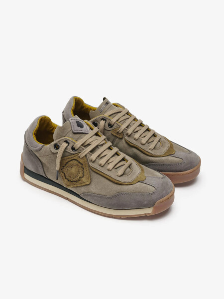 SHOES ENSO SUEDE PEAT GREEN