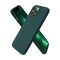 Protector case de silicona para iphone 13 pro max Verde petroleo