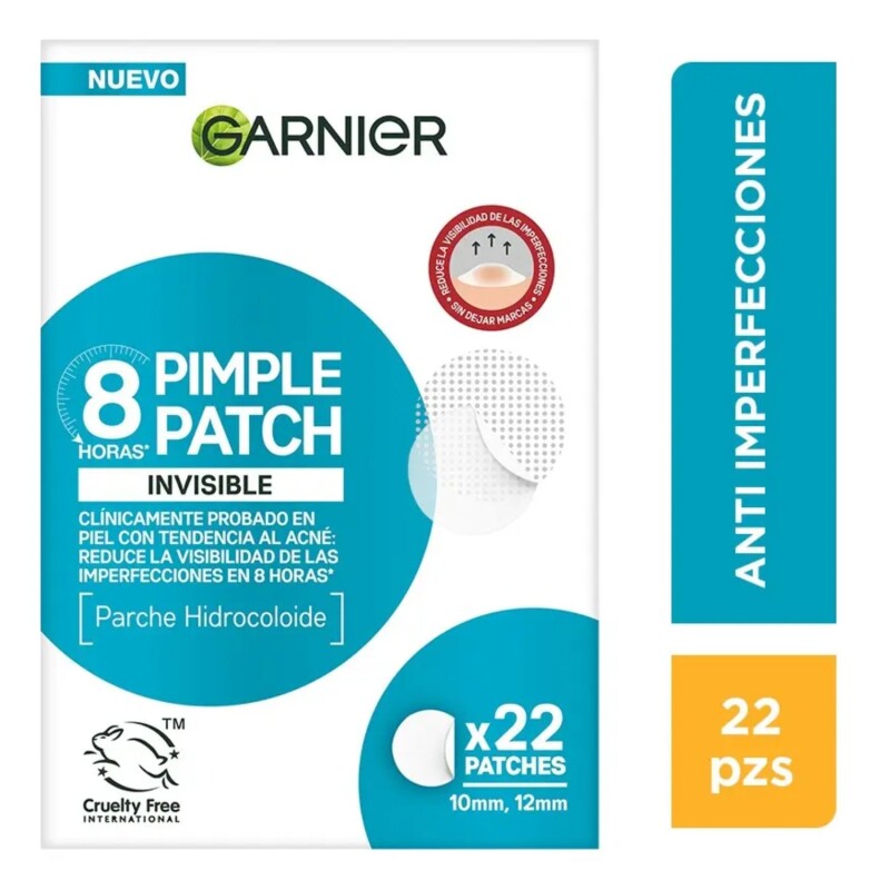 Parches Invisibles Garnier Para Acné 22 Unidades Parches Invisibles Garnier Para Acné 22 Unidades