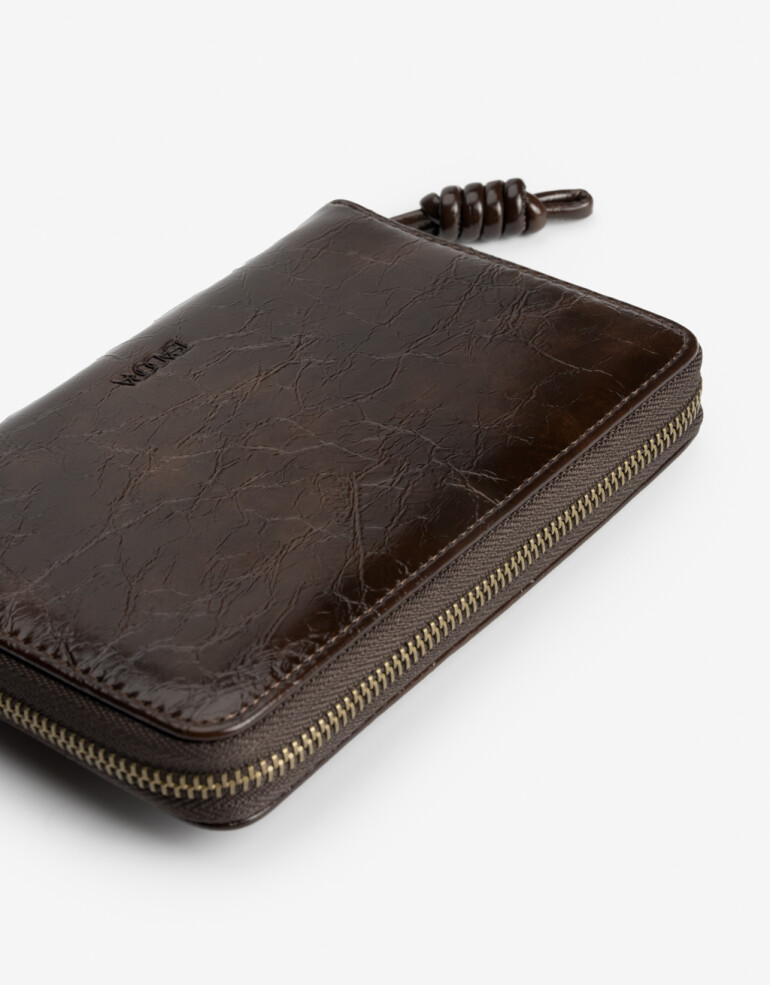 Ficheros Billetera - Marron Chocolate