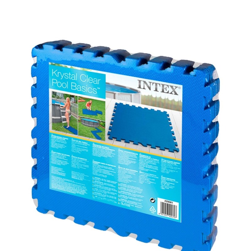 INTEX PROTECTOR DE PISOS POLIETILENO PARA PISCINAS PACK 8 PIEZAS 50 X 50 X 1 CMS Intex Protector De Pisos Polietileno Para Piscinas Pack 8 Piezas 50 X 50 X 1 Cms