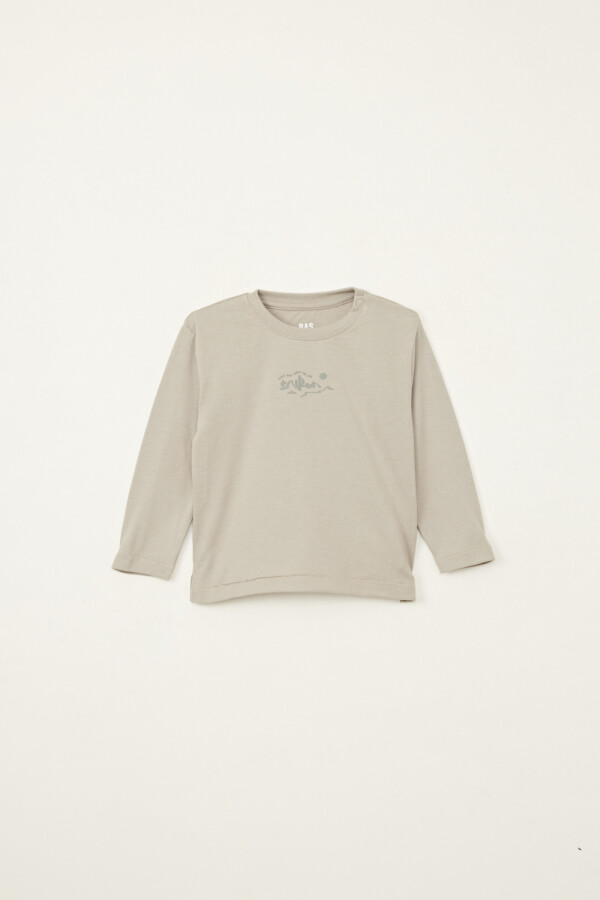Remera manga larga Verde Militar