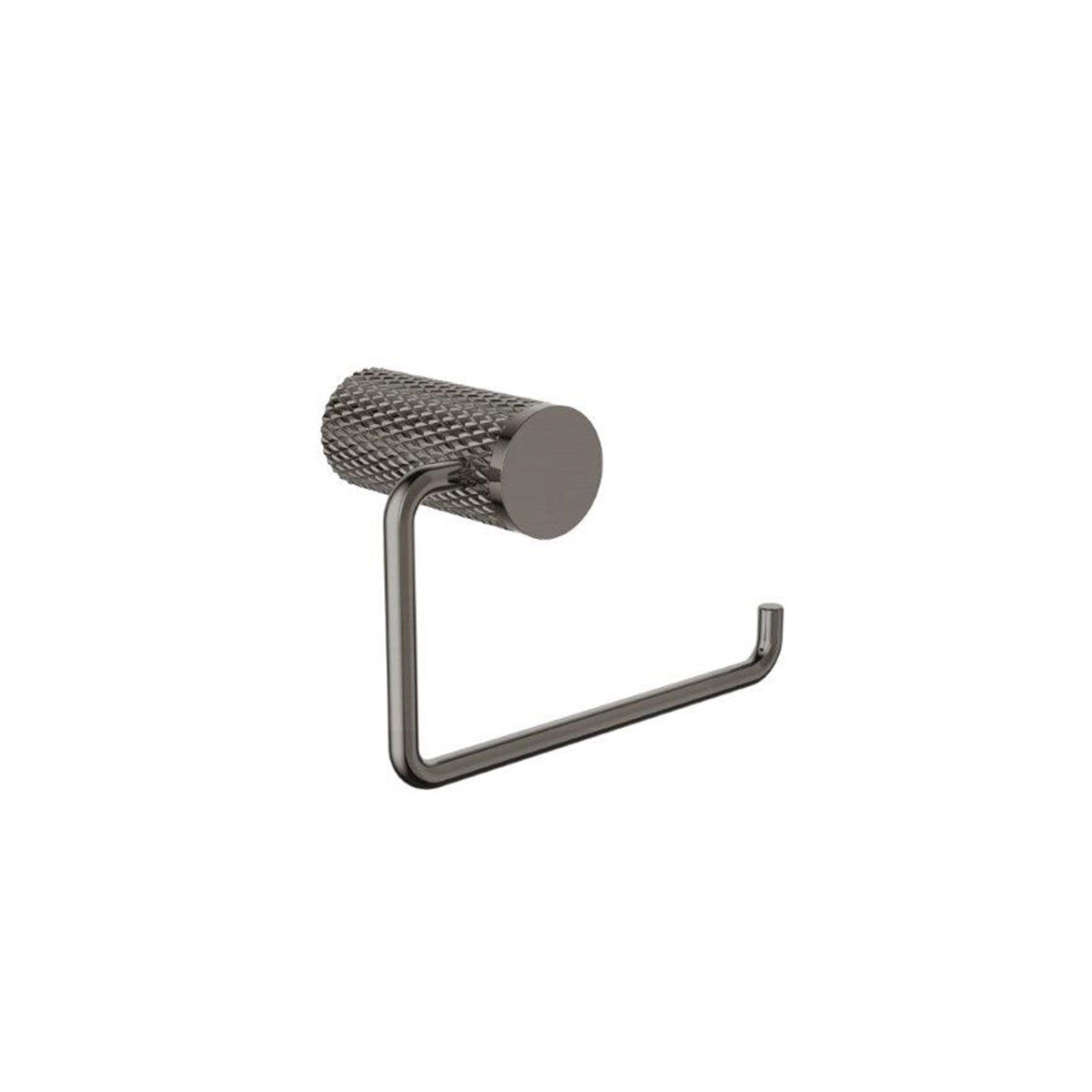Pieza Portarrollo Metal Linea Signature Color Gris Grafito 