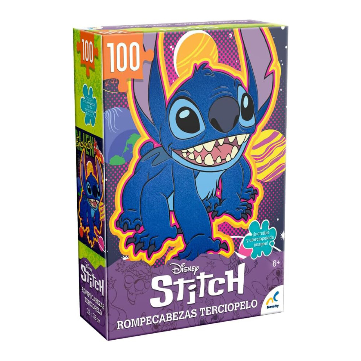 Puzzle Novelty Stitch Terciopelo 100 pcs 