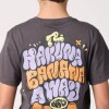 Remera Niño Rusty Gris Oscuro