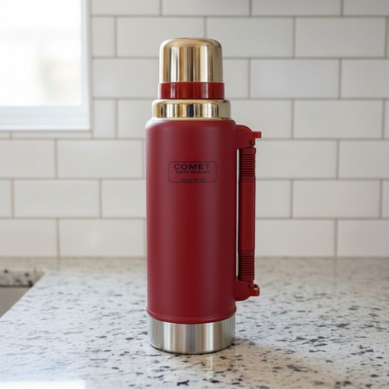 Temo de acero Inox Comet 1,25 Lt Bordo