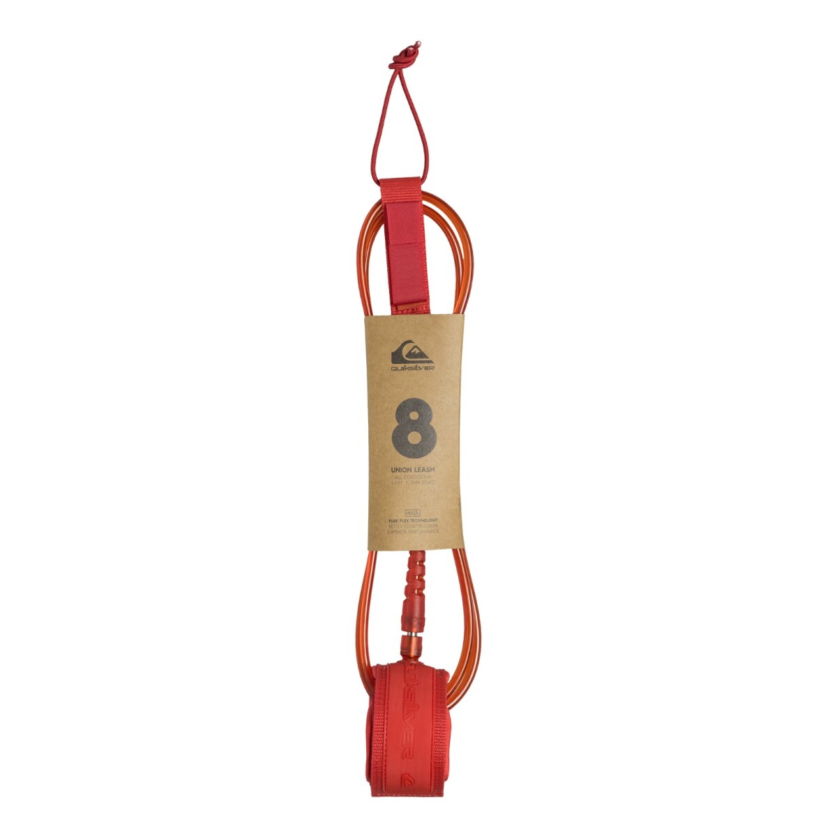 Leash Quiksilver 7" - Red 