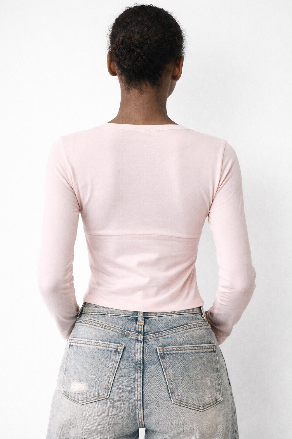 Remera Lidia Rosa Claro