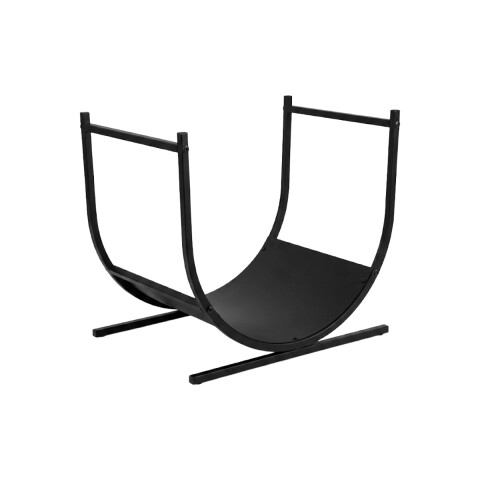ESTANTE ORG NEGRO P/LEÑA 40X33X75CM Unica