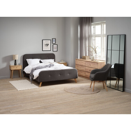 Estructura Cama Kongsberg 180X200 Gris