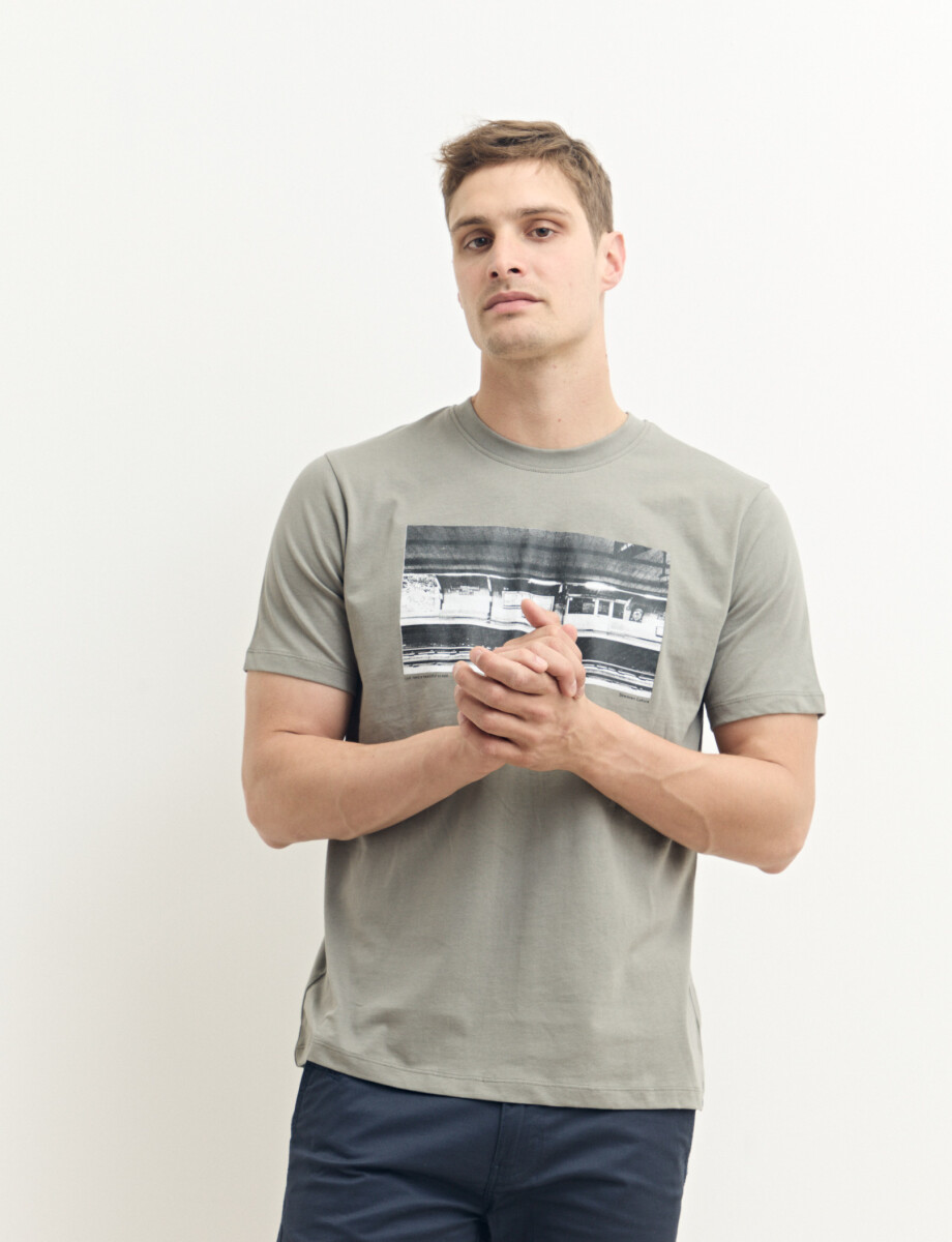 520313 T-SHIRT HARRY Verde Claro
