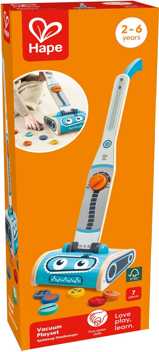 Juego de aspiradora Hape 