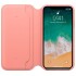 Funda Apple Leather Folioiphone X CASE IPHONE X ORIG. LEATHER ROSA DF OLT