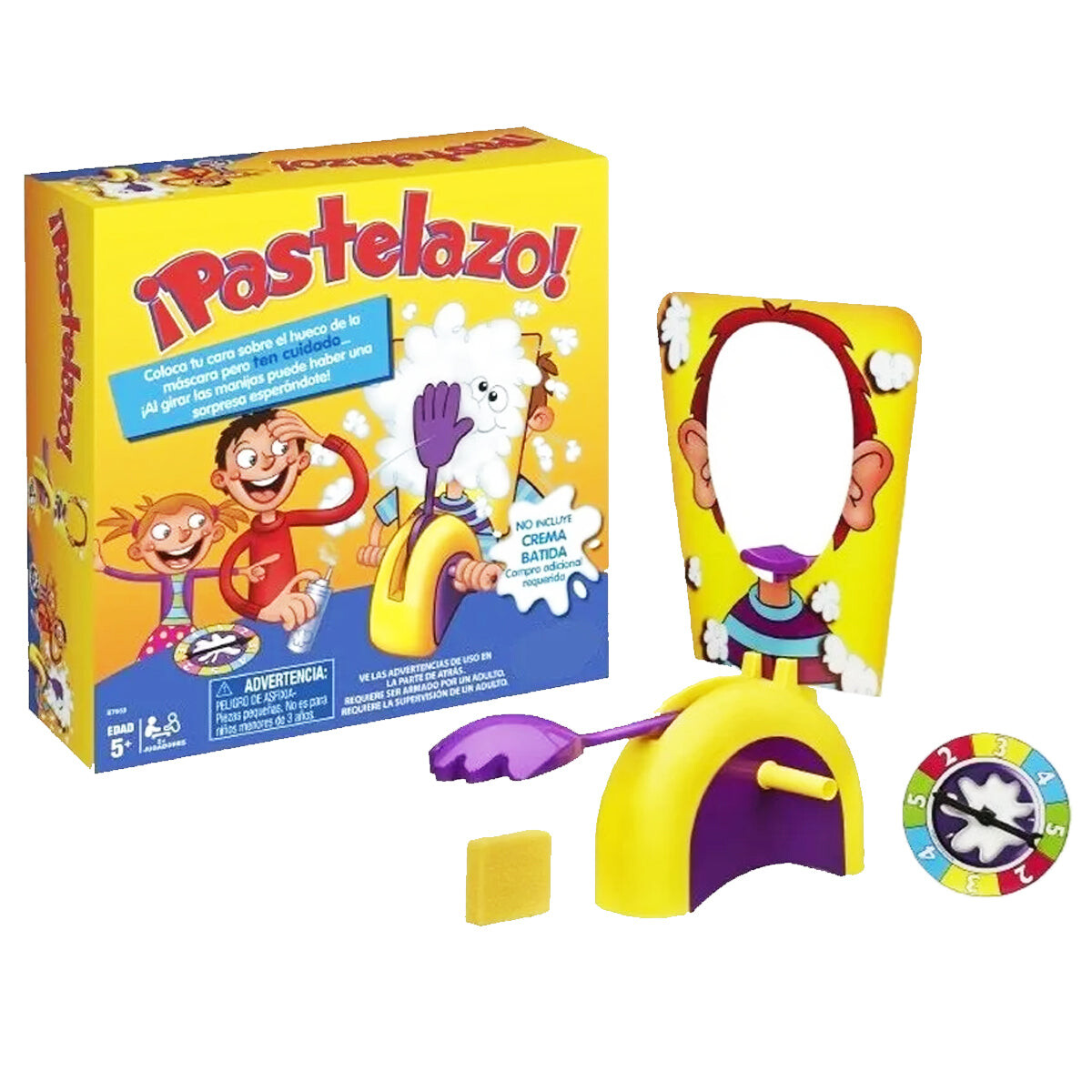 Juego de Mesa Tortazo Pie Face Pastelazo Original 