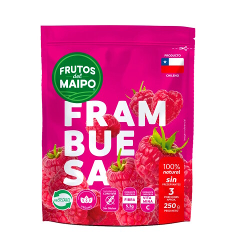 Frambuesas Frutos Del Maipo 250g Frambuesas Frutos Del Maipo 250g