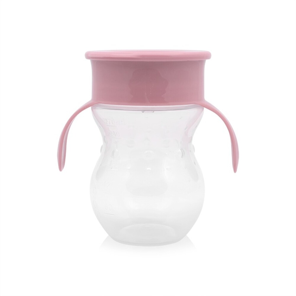 Vaso anti derrame 360 lorelli rosa