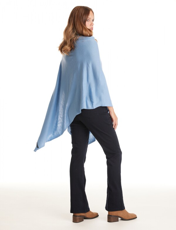 Poncho Colors CELESTE