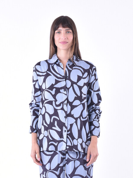 CAMISA MARINA ESTAMPADO 2