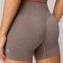 Short Seamless Scrunch Short 4 Mujer Desert Shadows/Heated Red Fabl
