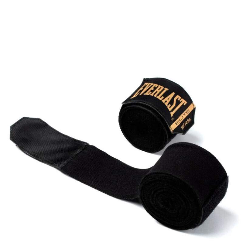 Venda Everlast s de Boxeo Negro - Dorado
