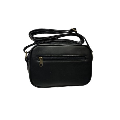 Cartera Marina Negro con charol